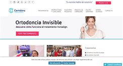 Desktop Screenshot of dentalcarralero.com